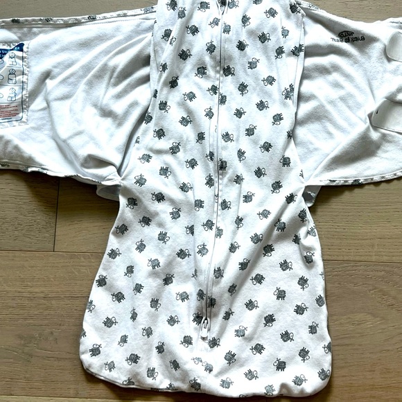 Halo Sleep sack with Gray Animal sheep Print s/m - Picture 1 of 7